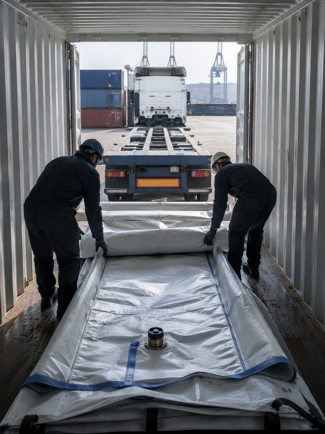 Flexitank e Transporte